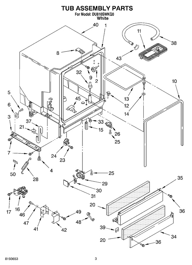 Diagram for DU810SWKQ0