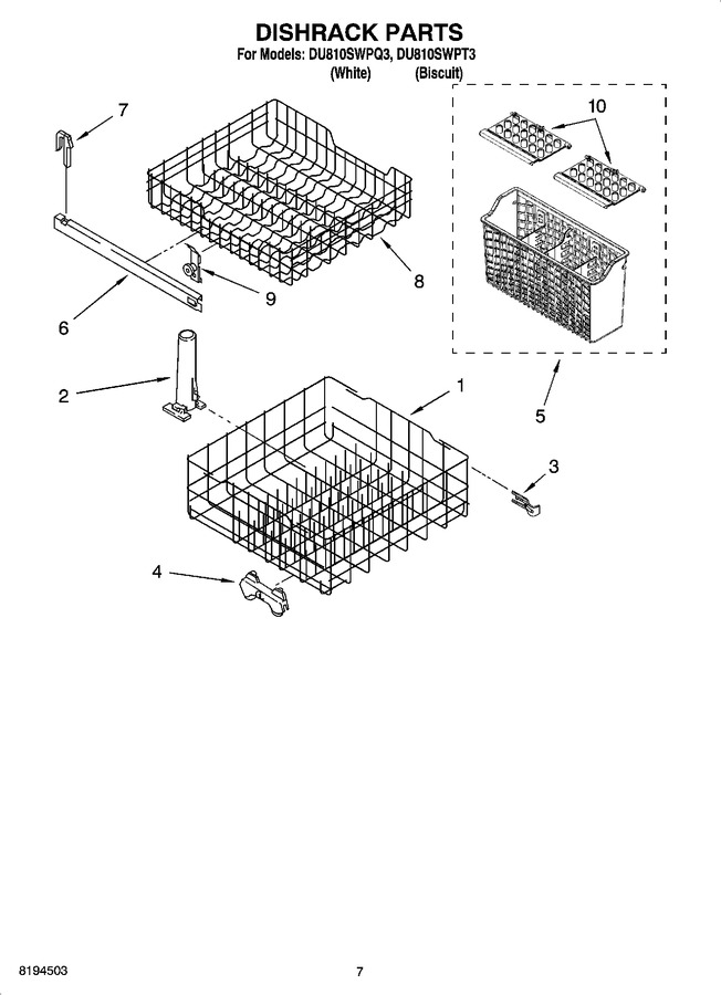 Diagram for DU810SWPT3