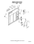 Diagram for 02 - Inner Door Parts