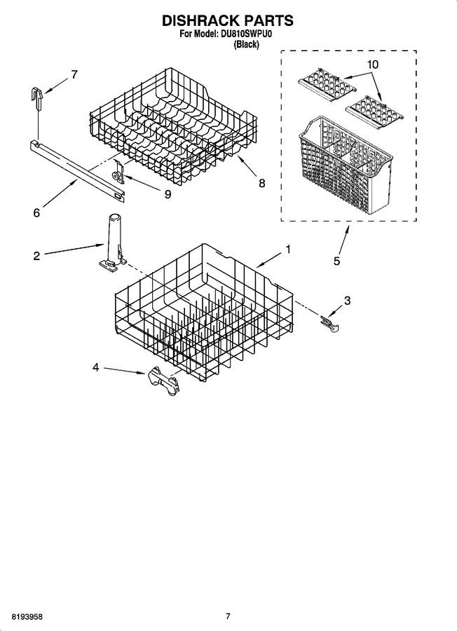 Diagram for DU810SWPU0