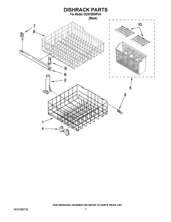 Diagram for DU810SWPU4