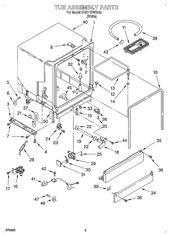 Diagram for DU811DWGQ0