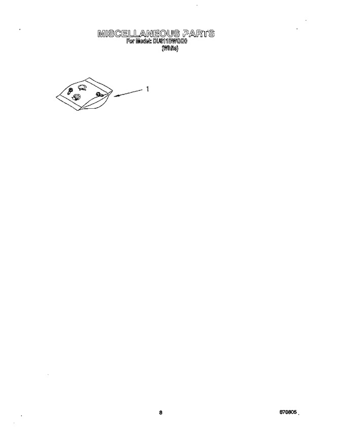 Diagram for DU811DWGQ0