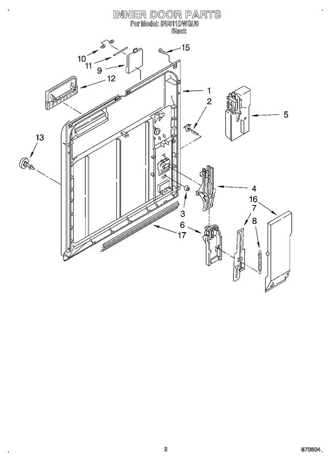 Diagram for DU811DWGU0
