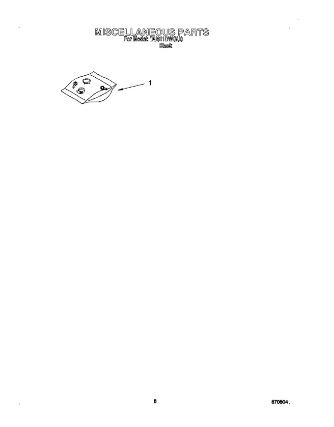 Diagram for DU811DWGU0