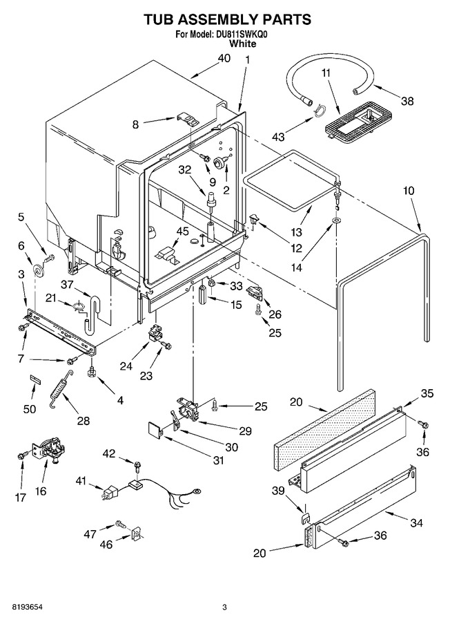 Diagram for DU811SWKQ0