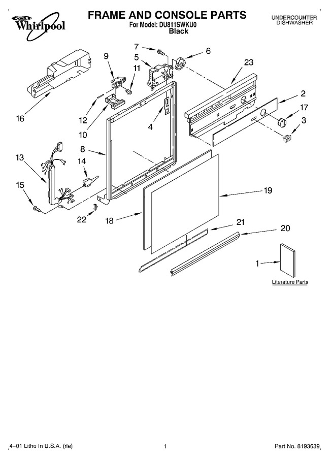Diagram for DU811SWKU0