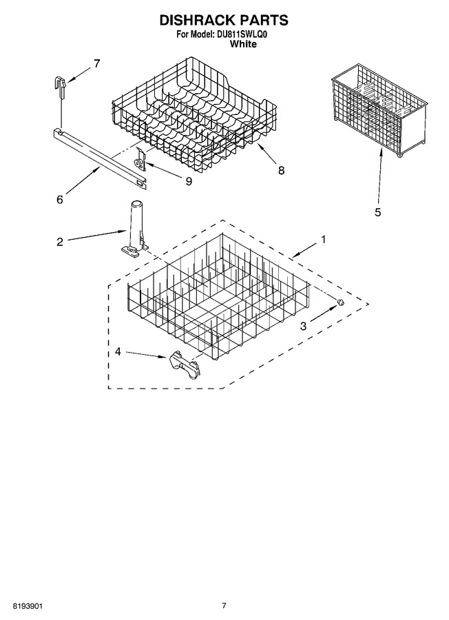 Diagram for DU811SWLQ0