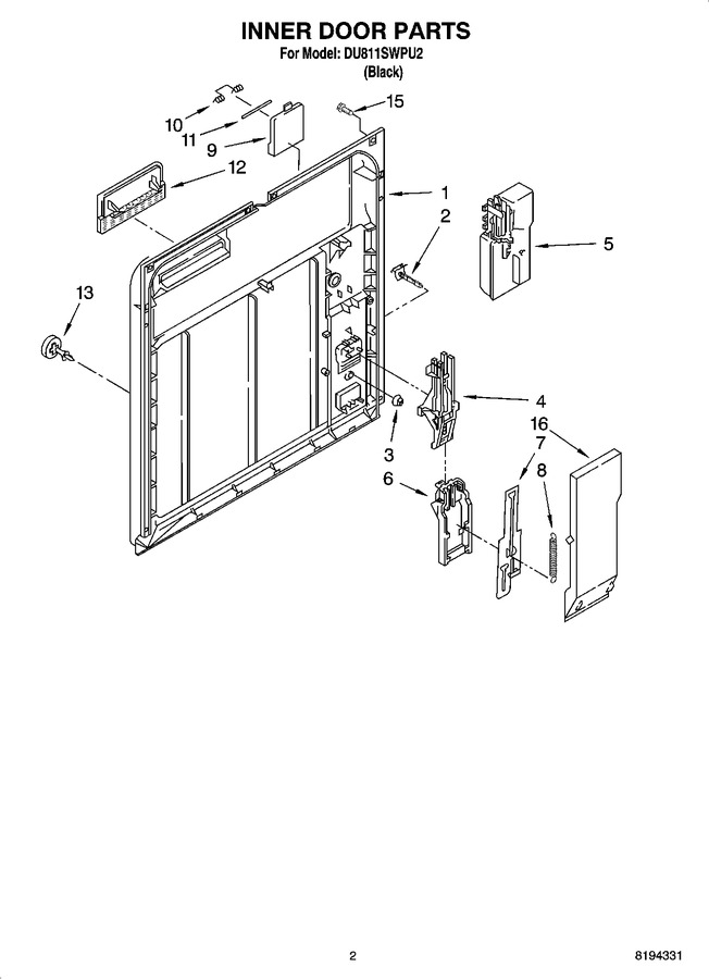 Diagram for DU811SWPU2