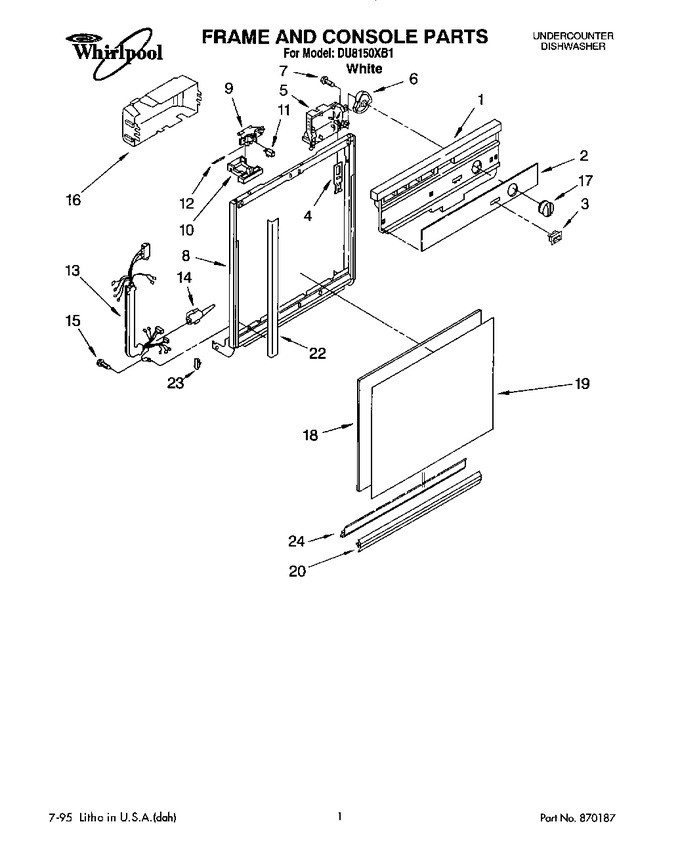 Diagram for DU8150XB1