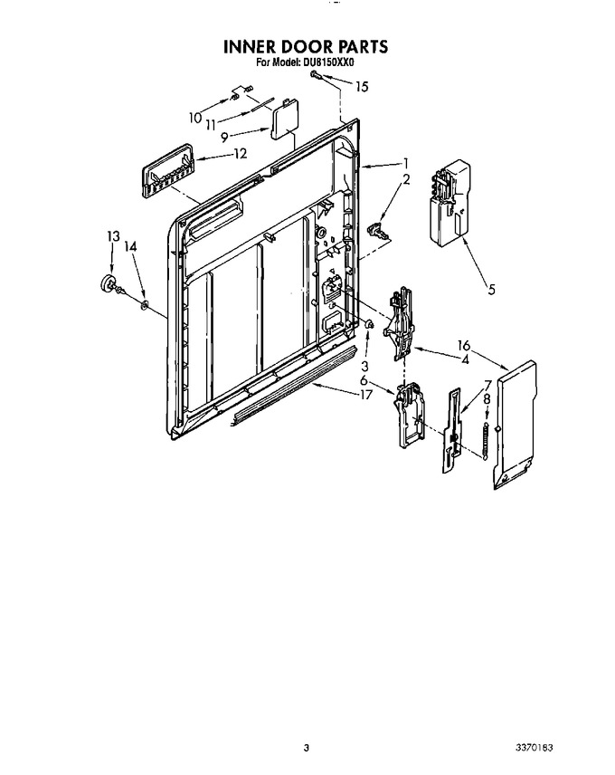 Diagram for DU8150XX0