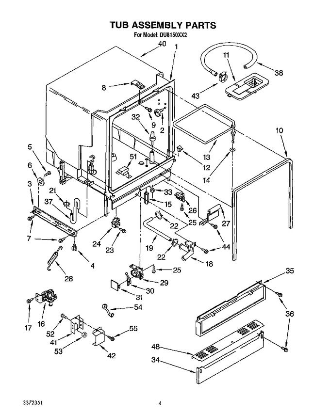 Diagram for DU8150XX2