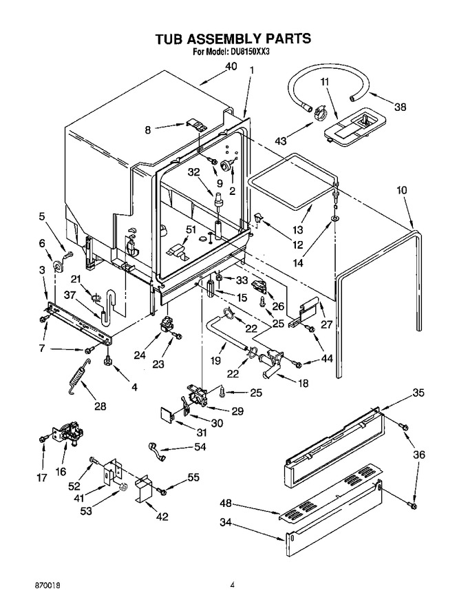 Diagram for DU8150XX3