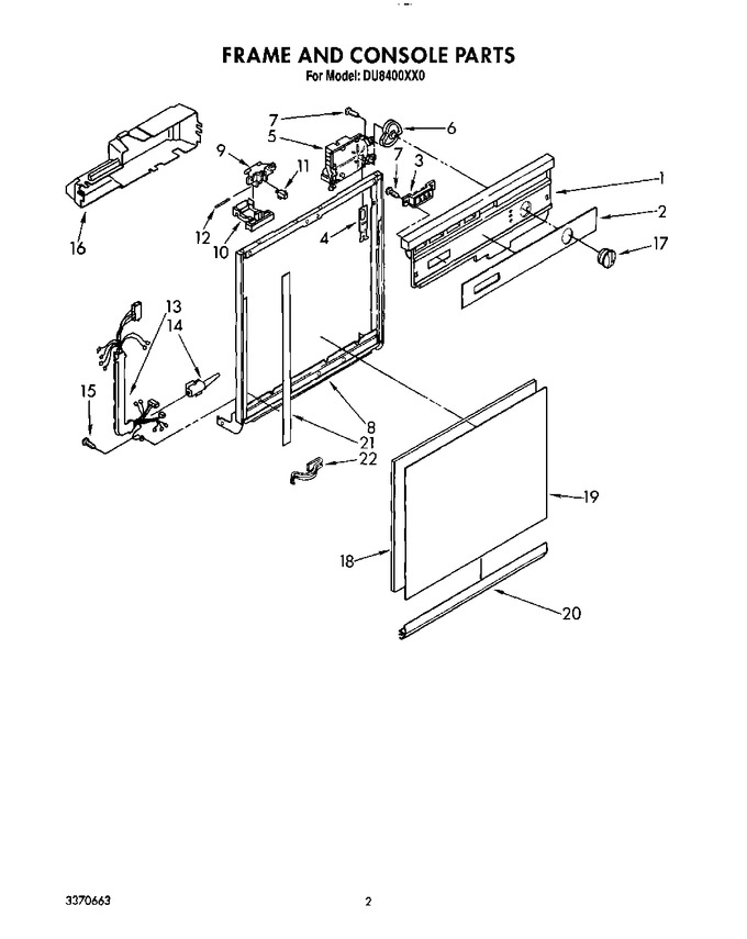 Diagram for DU8400XX0