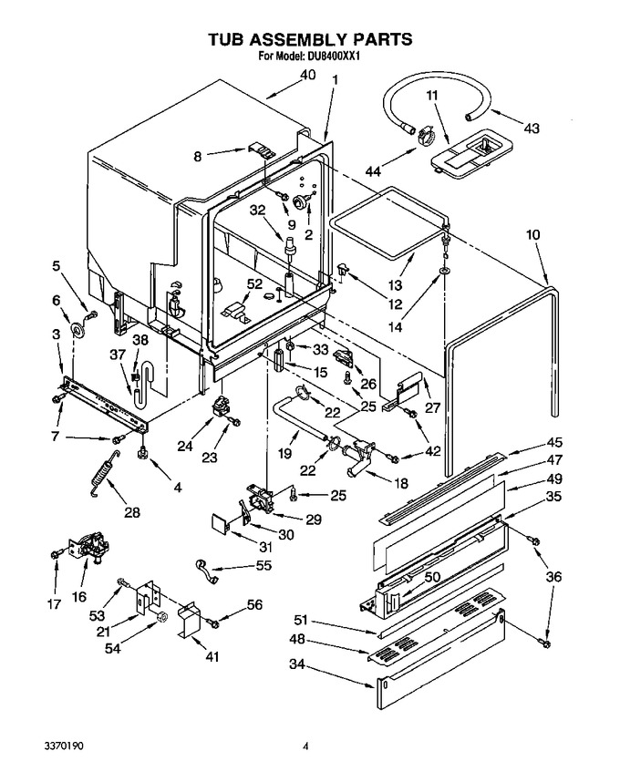 Diagram for DU8400XX1