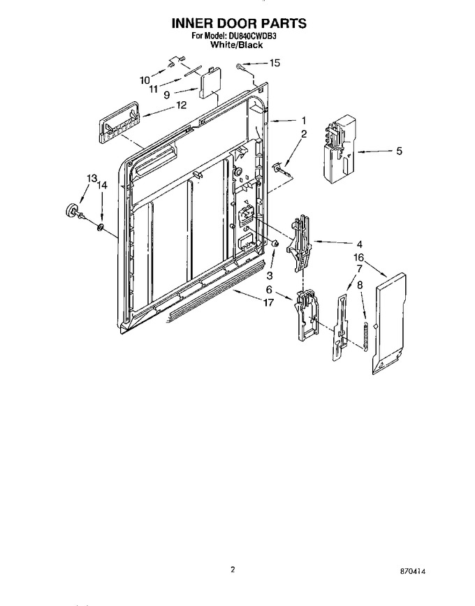 Diagram for DU840CWDB3