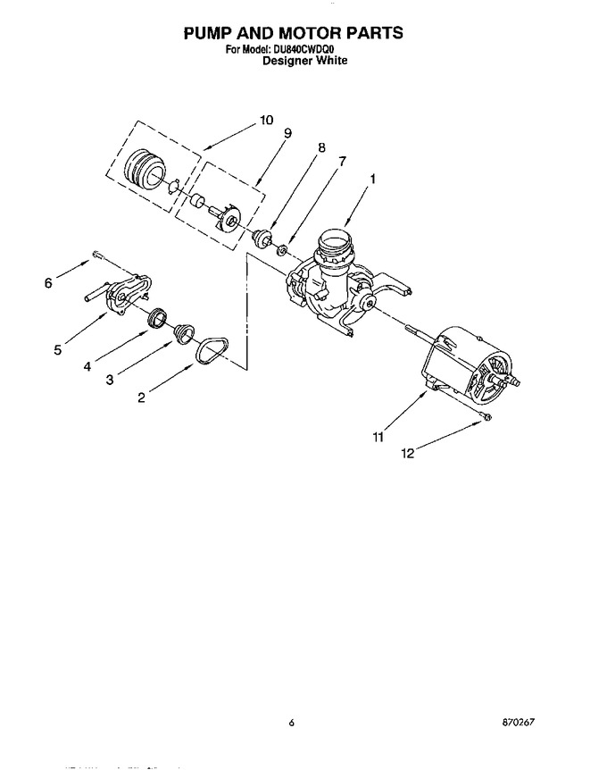 Diagram for DU840CWDQ0