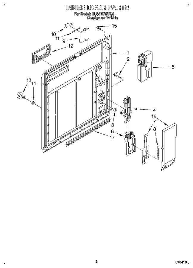 Diagram for DU840CWDQ3