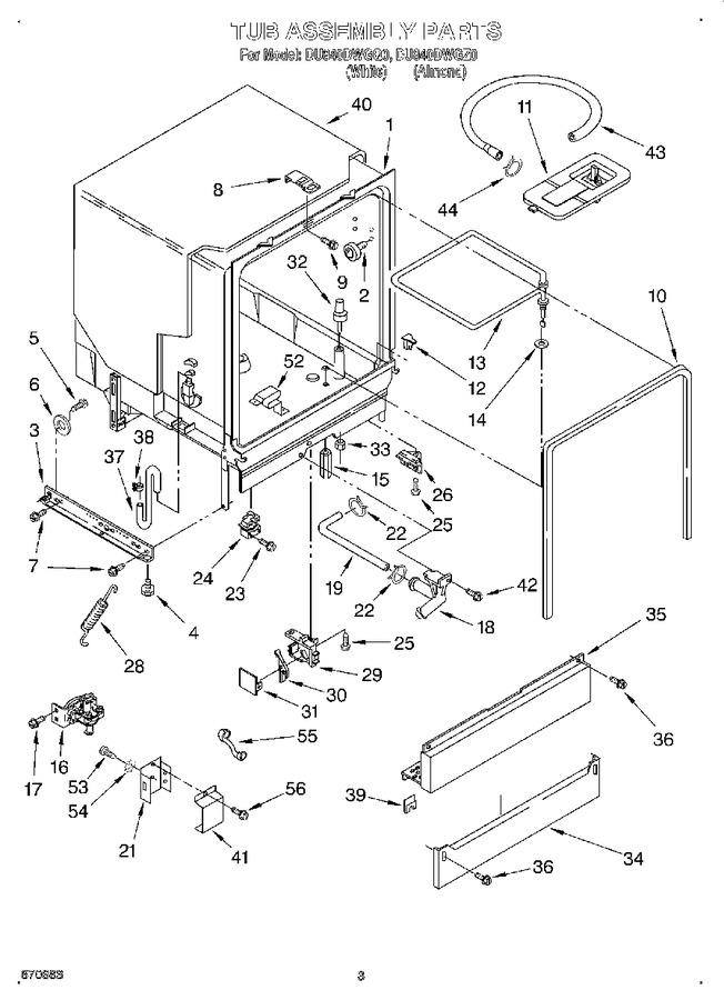 Diagram for DU840DWGZ0