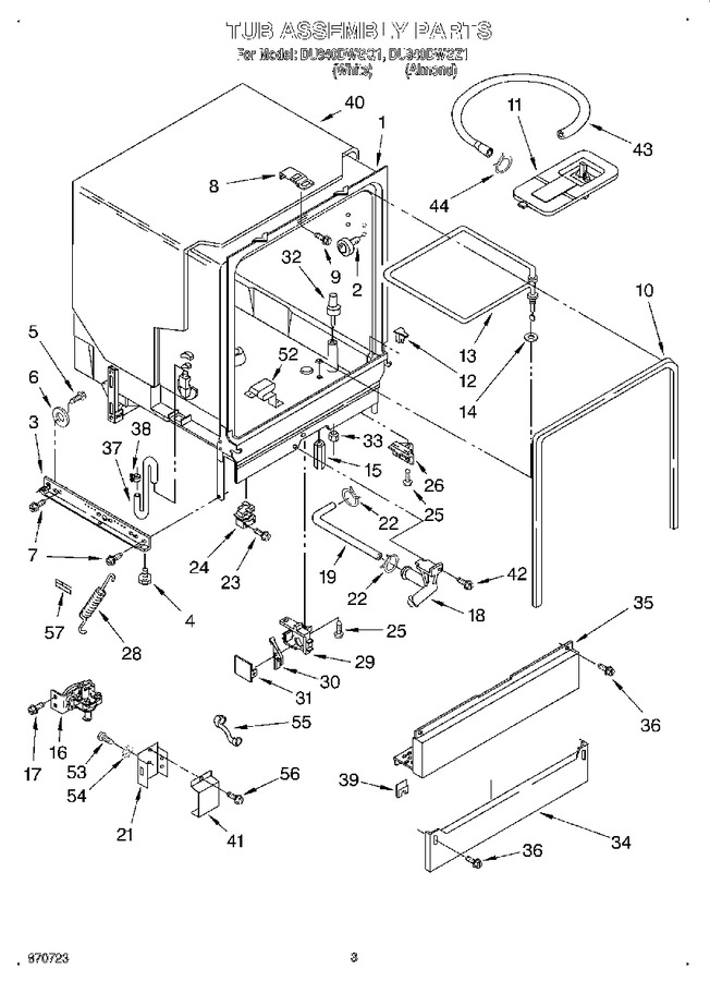 Diagram for DU840DWGZ1