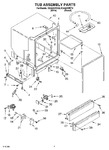 Diagram for 03 - Tub Assembly
