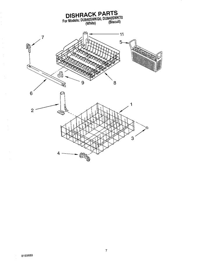 Diagram for DU840SWKQ0