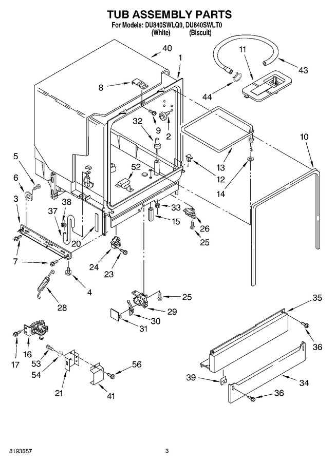Diagram for DU840SWLQ0