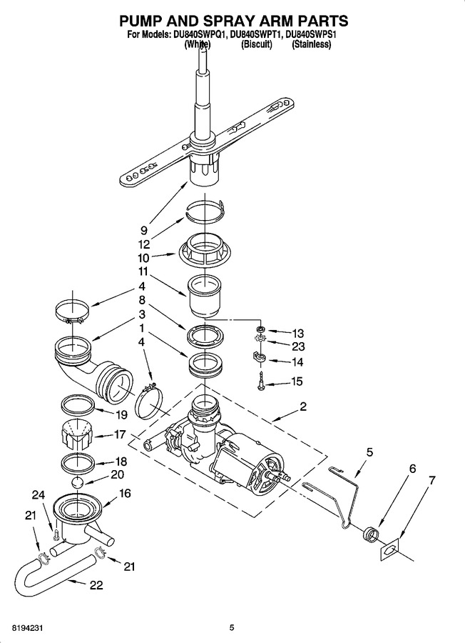 Diagram for DU840SWPT1