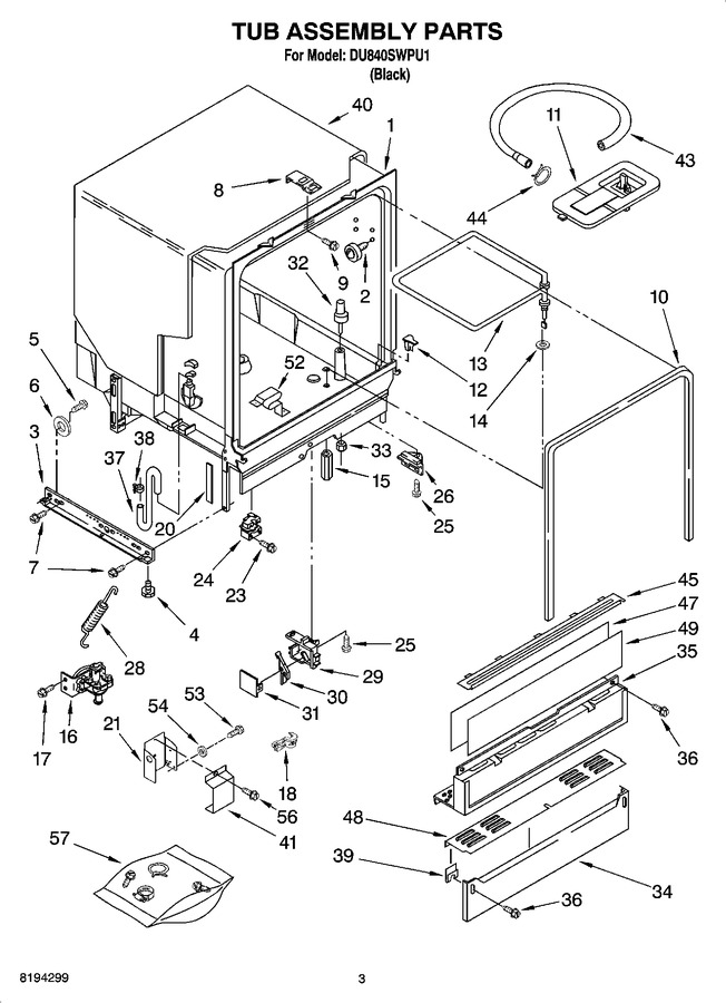 Diagram for DU840SWPU1