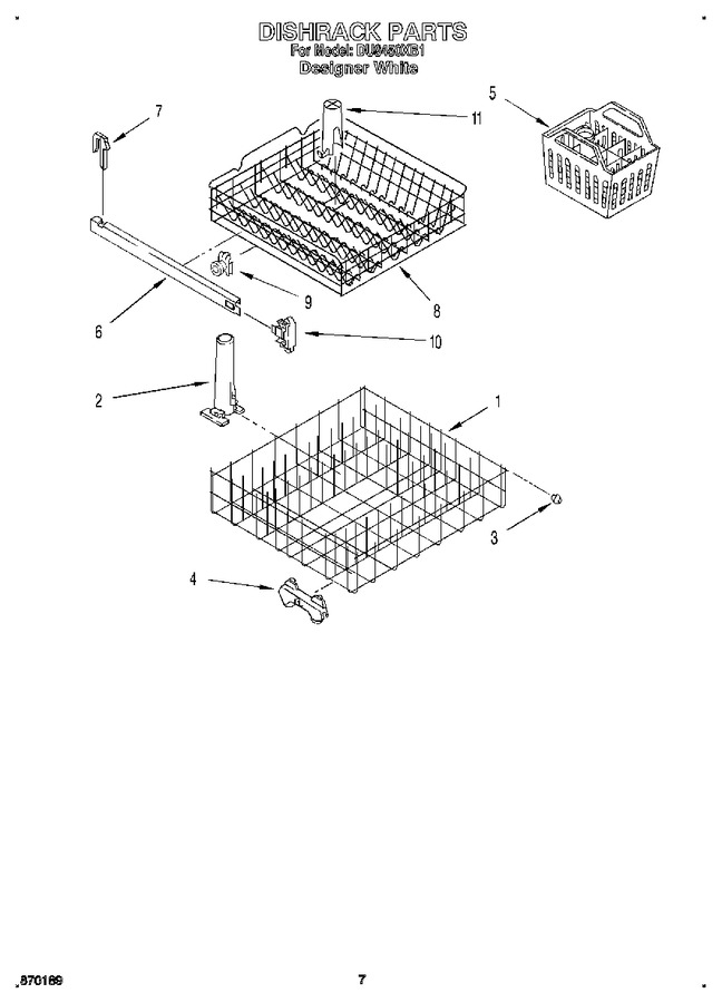 Diagram for DU8450XB1