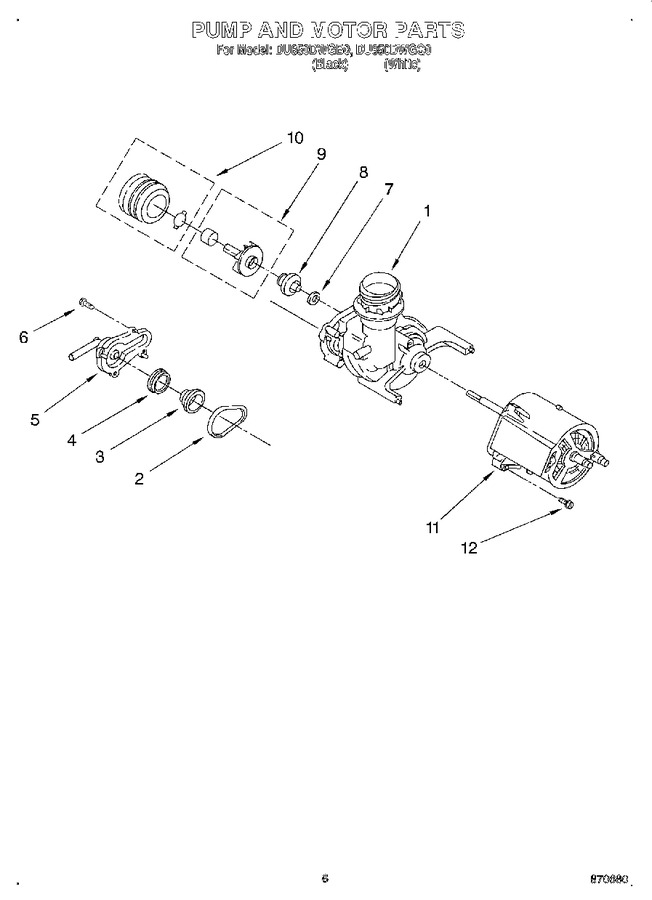 Diagram for DU850DWGB0