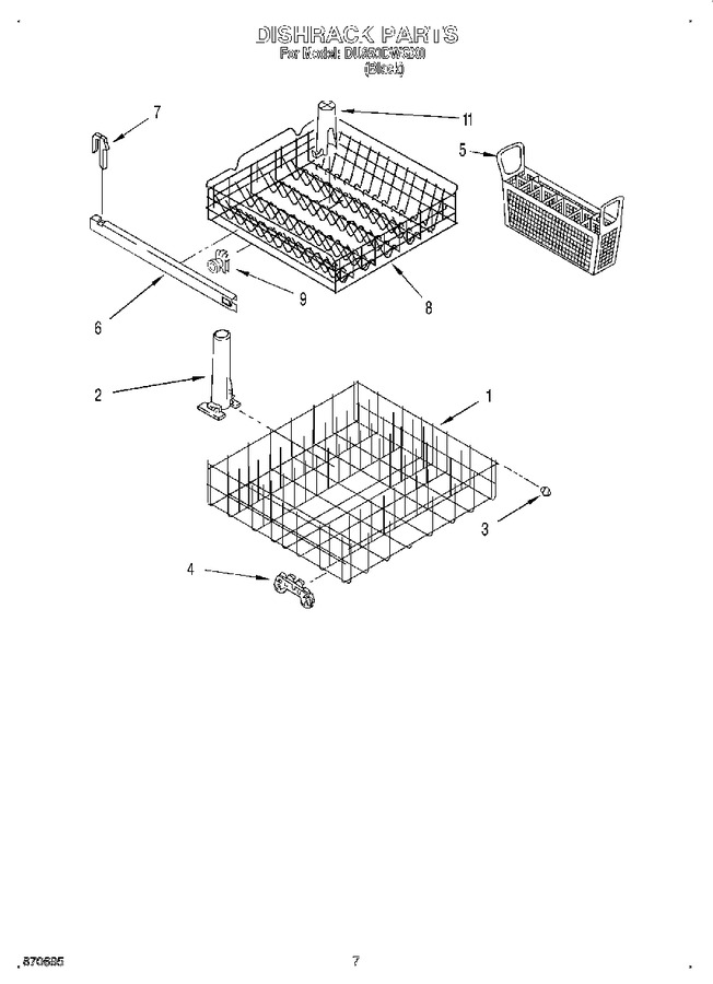 Diagram for DU850DWGX0