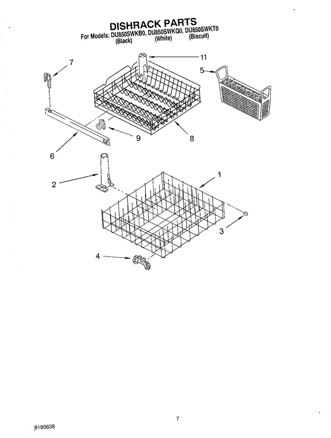 Diagram for DU850SWKT0