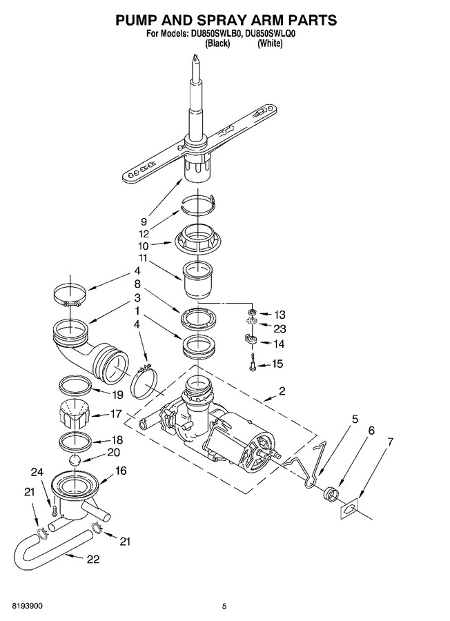 Diagram for DU850SWLQ0