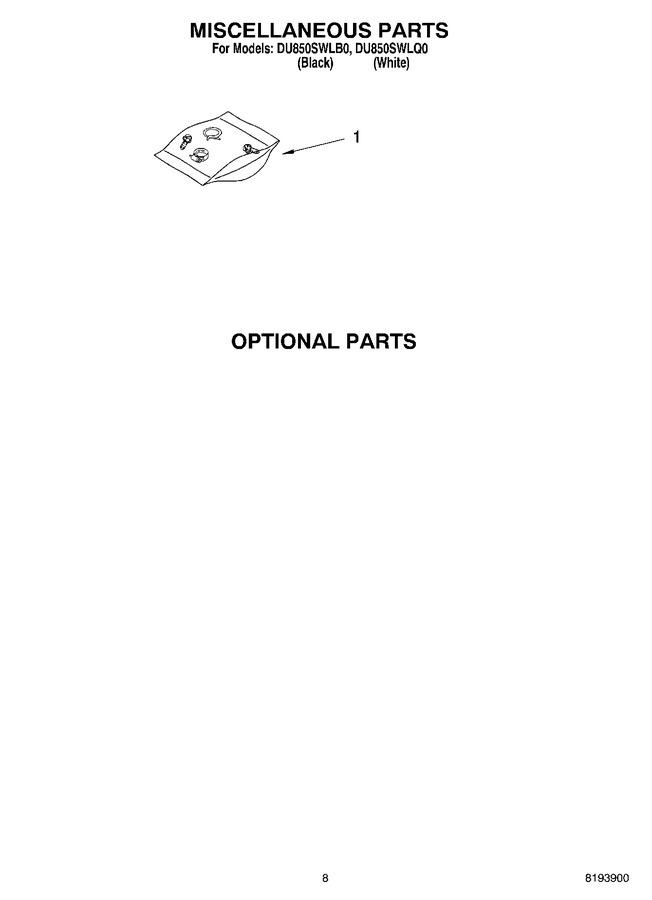 Diagram for DU850SWLB0