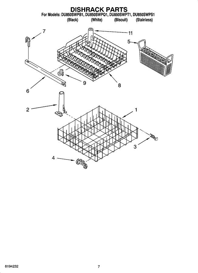 Diagram for DU850SWPS1