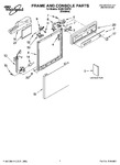 Diagram for 01 - Frame And Console Parts