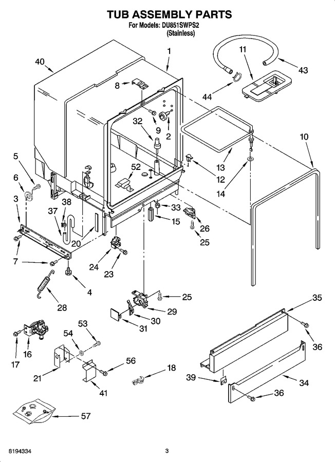 Diagram for DU851SWPS2