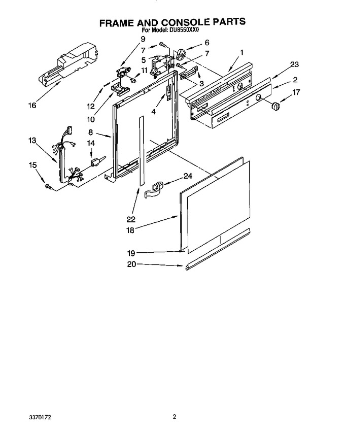Diagram for DU8550XX0