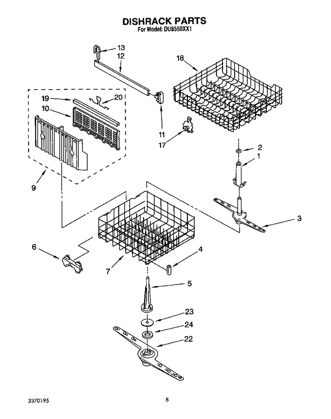 Diagram for DU8550XX1