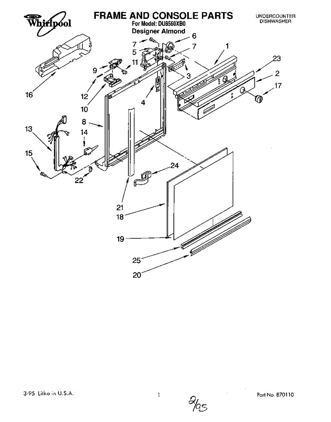 Diagram for DU8560XB0