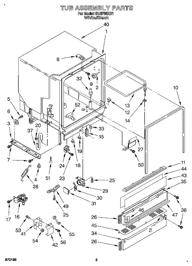 Diagram for DU8750XB1