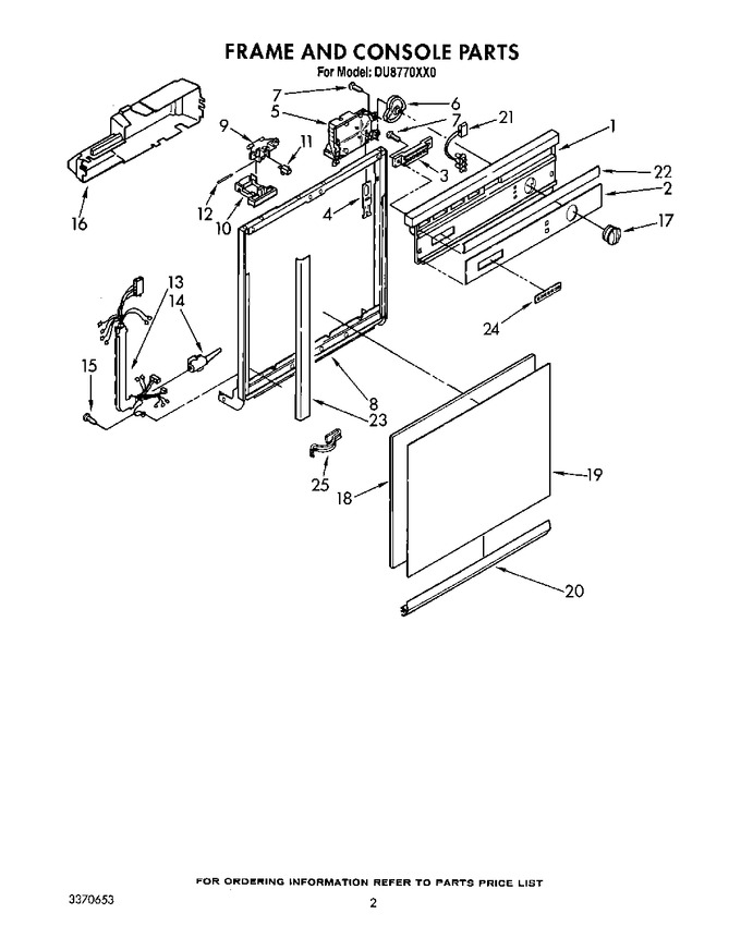 Diagram for DU8770XX0