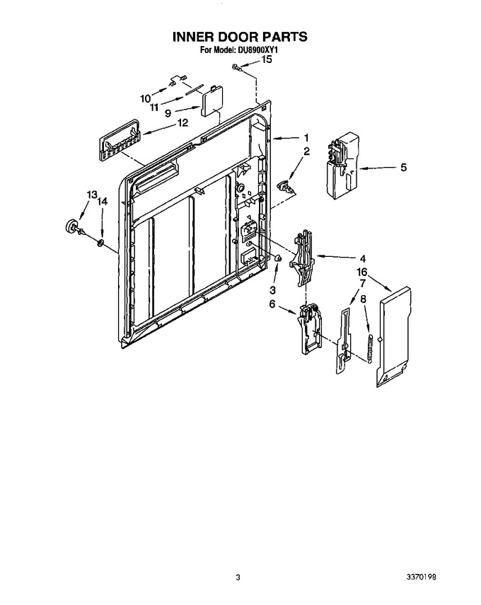 Diagram for DU8900XY1
