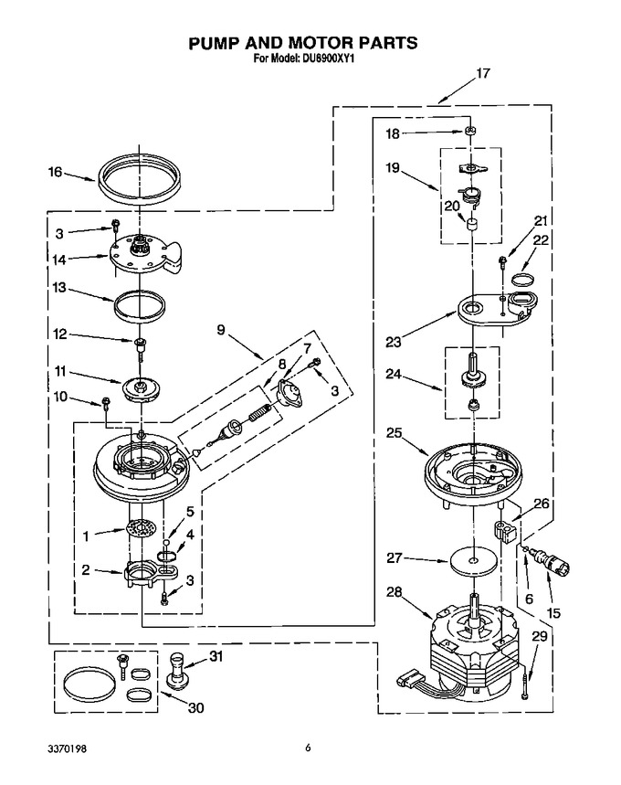 Diagram for DU8900XY1