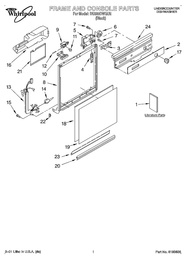 Diagram for DU890DWGU2