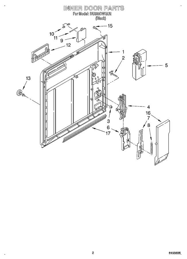 Diagram for DU890DWGU2