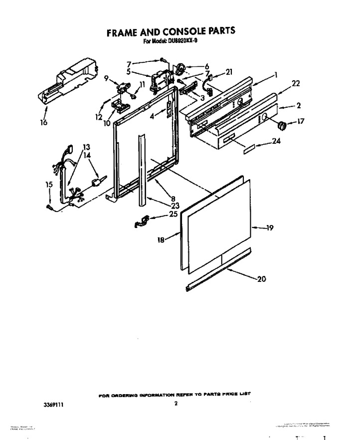 Diagram for DU8920XX0