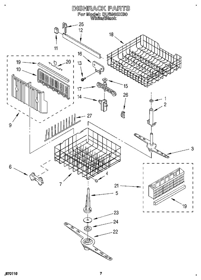 Diagram for DU8950XB0