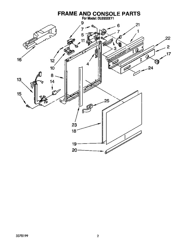 Diagram for DU8950XY1